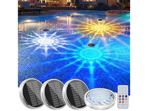 Brightown Solar Pool Lights