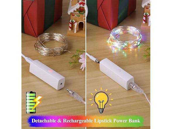 Lakumu LED Battery Operated String Lights