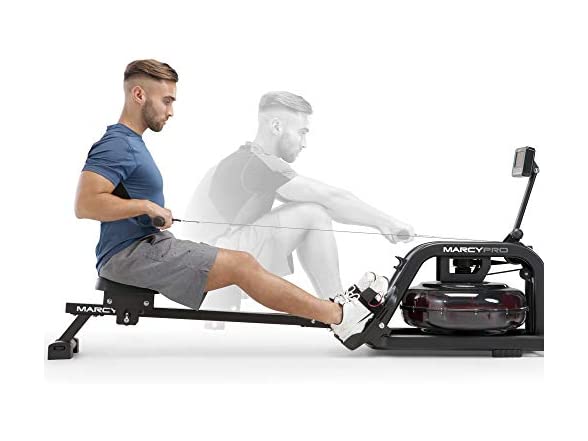Buy SkyLand Water Rowing Machine – Smooth & Quiet Rowing With Bluetooth App Lcd Monitor 130kg Capacity Vertical Tank01 Photoroom