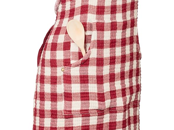 Abbott Collection Small Check Gingham Apron