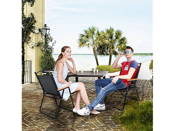 YSSOA Folding Beach Chair w/ Storage