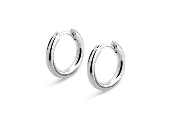 KRKC&CO NS610135 Hoop earrings men