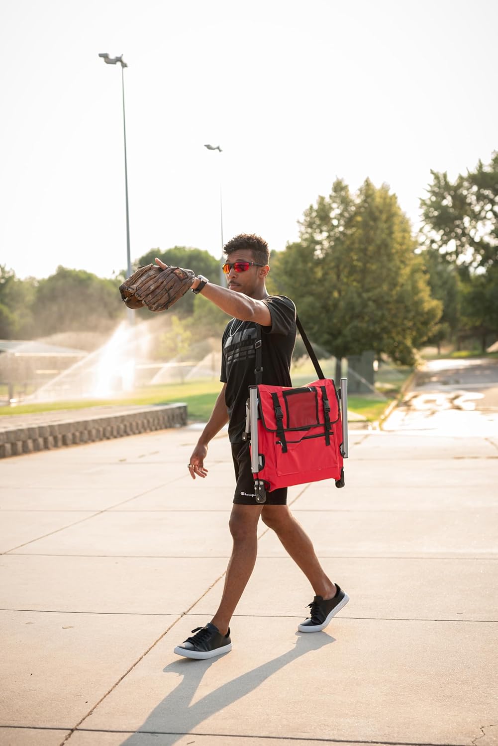 Stansport Tubular Frame Folding Stadium Seat - Gallery 10