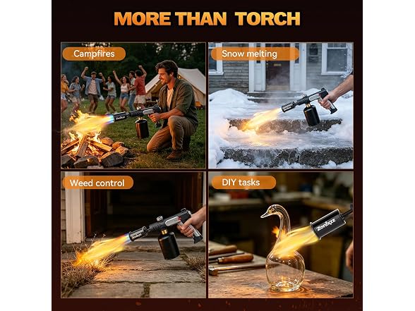 Zonixzz Propane Torch Black
