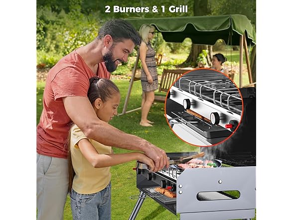 CAMPLUX ENJOY OUTDOOR LIFE W1960 Propane Camping Stove