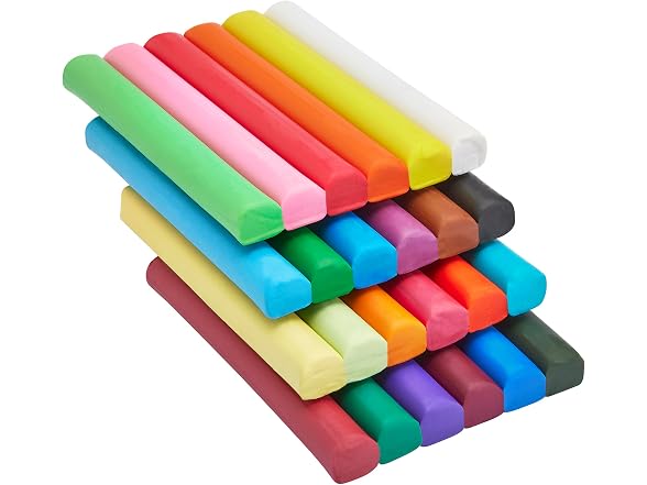 Cra-Z-Art Modeling Clay, 17.5 oz, 24 Count (10901)
