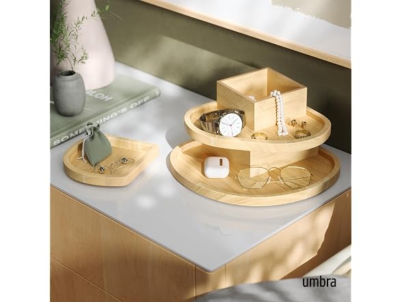 Umbra Cove Storage Box, 3-Tier Stackable Jewelry Organizer