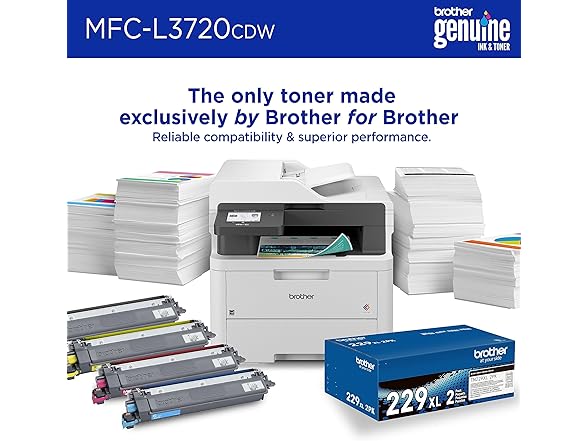 Brother Wireless Color Laser Printer w/ Scanner