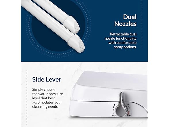 Bio Bidet Slim Zero Non Electric Bidet Toilet Seat