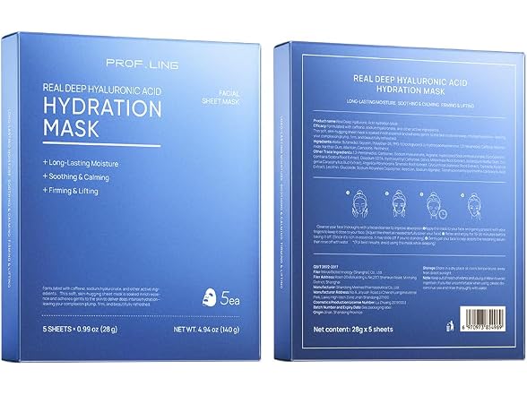 PROF.LING Deep Hyaluronic Acid Face Mask