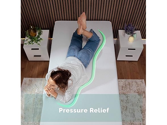 Nestl Green Tea Twin Mattress 8 Inch - Cooling