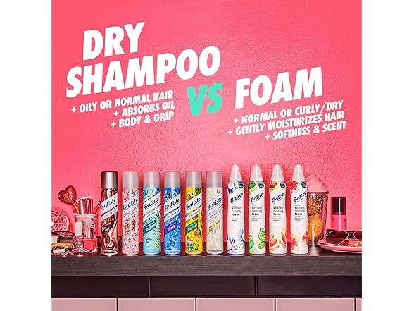 (6-Pack) Batiste Waterless Cleansing Foam