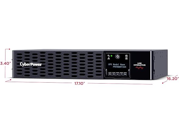 CyberPower Smart App Sinewave Rack / Tower UPS Battery Backup - Surge Protector
