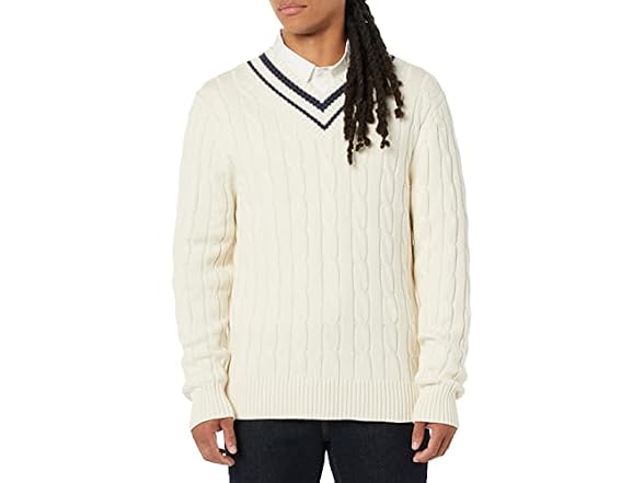 Amazon Essentials Sweater, Light Beige (S)