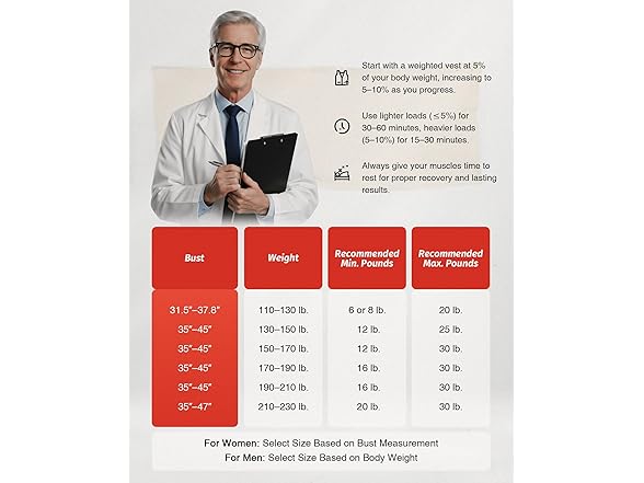 15lb Z-Fit Soft Iron Weighted Vest