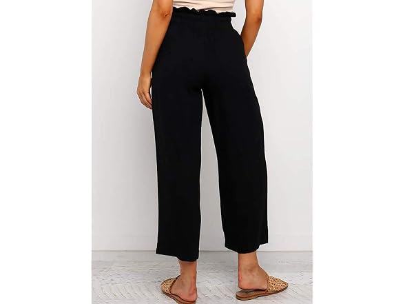 Dokotoo Women (XL) Summer Linen Blend Wide Pants