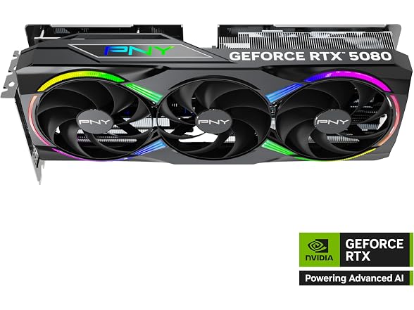 PNY RTX5080 Verto ARGB OC Triple Fan