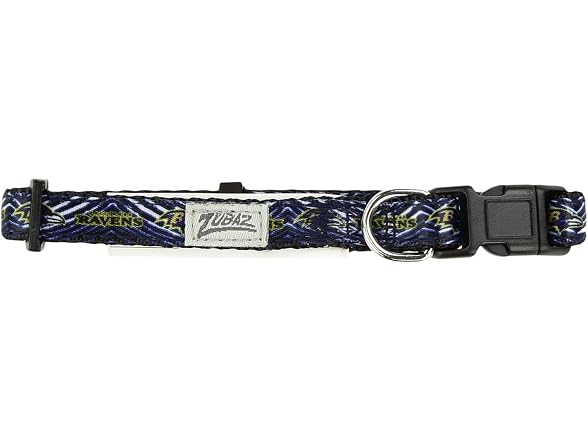 Zubaz NFL Team Adjustable Pet Collar for Cat
