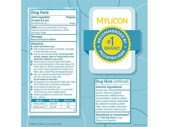 MYLICON Gas Drops 1oz