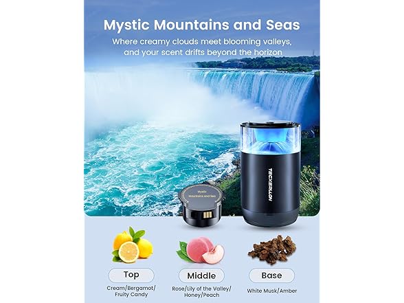 Car Diffuser with Smart Spray Modes