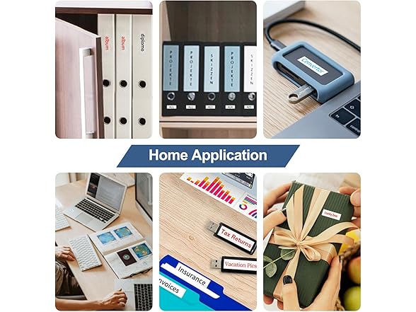 Home Colortly Compatible Dymo Label Maker