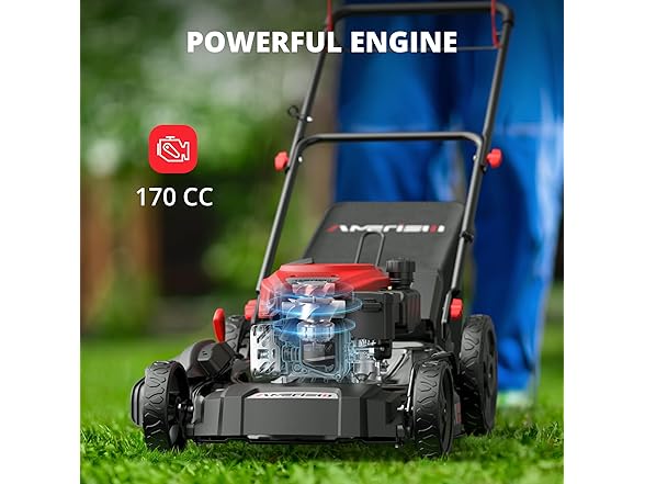 AMERISUN AV8621S1 Gas Lawn Mower