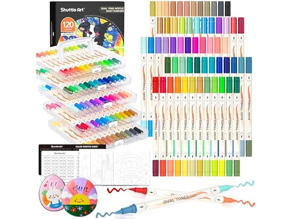 120 Colors 60 Pack