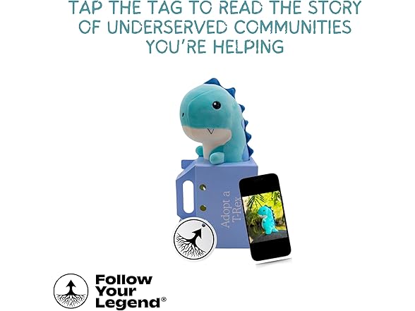 Follow Your Legend Terry the T-Rex Plush