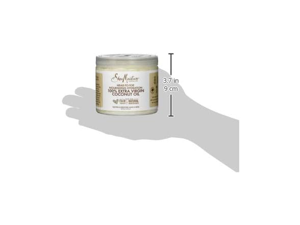 Shea Moisture 100 Extra Virgin Coconut Oil Head