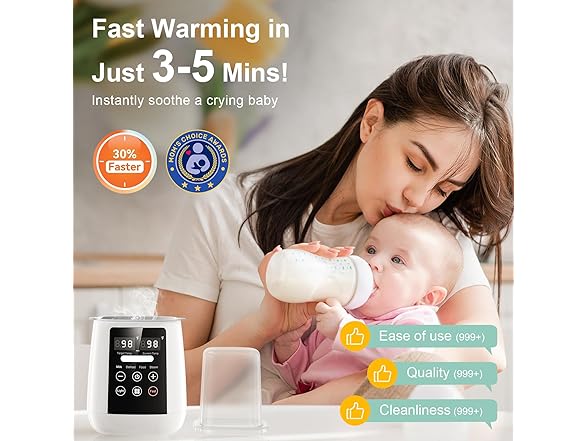 rimaxao Fast Heating Bottle Warmer