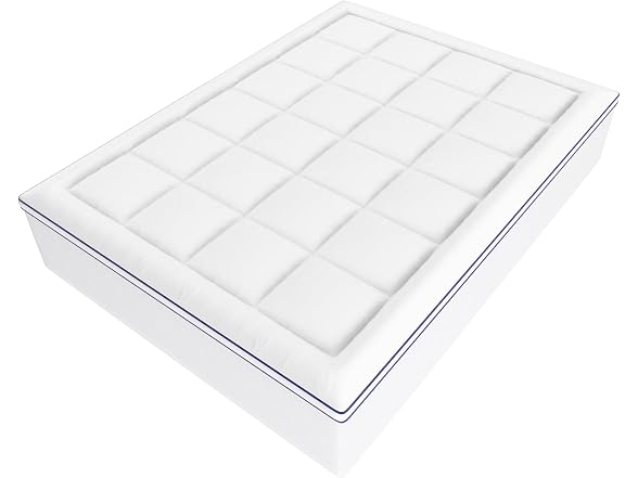 Mattress Topper, Queen Size, 1" Thickness, Fiber