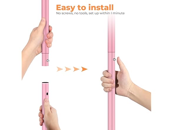 Fishat Pink Heavy Duty Double Rod