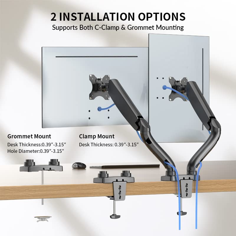 Dual Monitor Arm Mount - Gallery 10