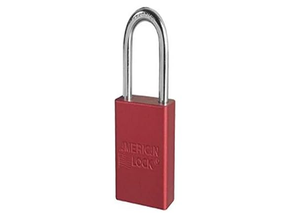 American Lock A1106RED1KEY Padlock