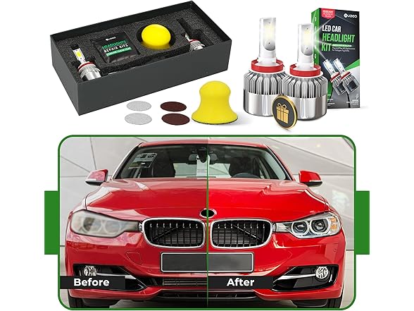 KUBEO  Ceramic Headlight Restoration Kit