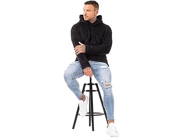 Men's Fuzzy Sherpa Sweatshirt