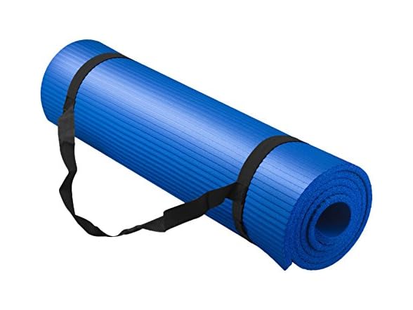 Bojing Yoga Mat, Thick NBR, Blue