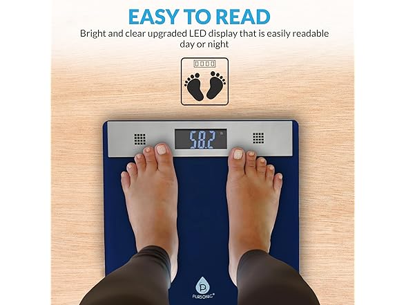 Pursonic Talking Bathroom Scale (1 or 2pk)