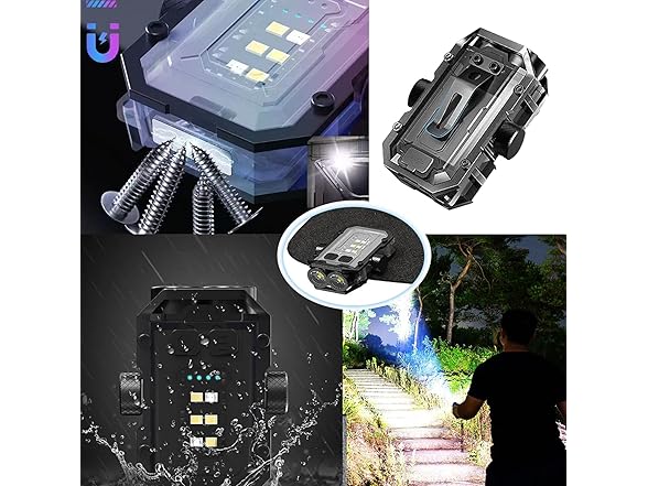 HELINYAN Mini Keychain Flashlight