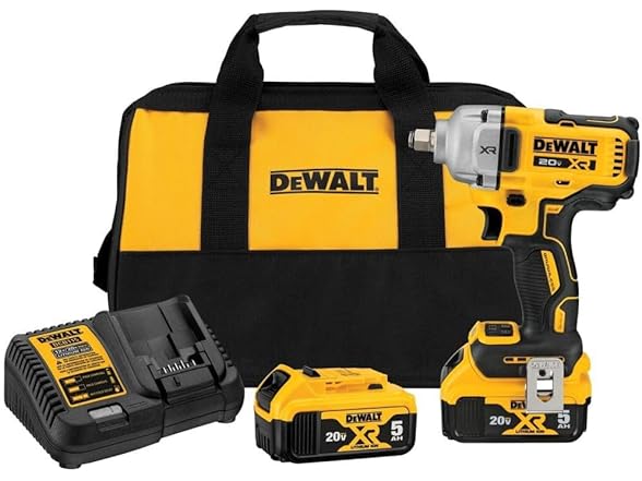 DEWALT DCF891P2 20V MAX Impact Wrench Kit