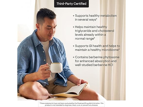 THORNE Berberine - Dual Action Forumla