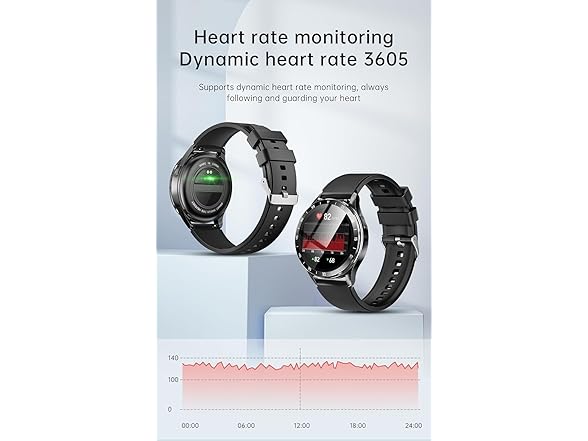 GTSolonia Smart Watch with Earbuds