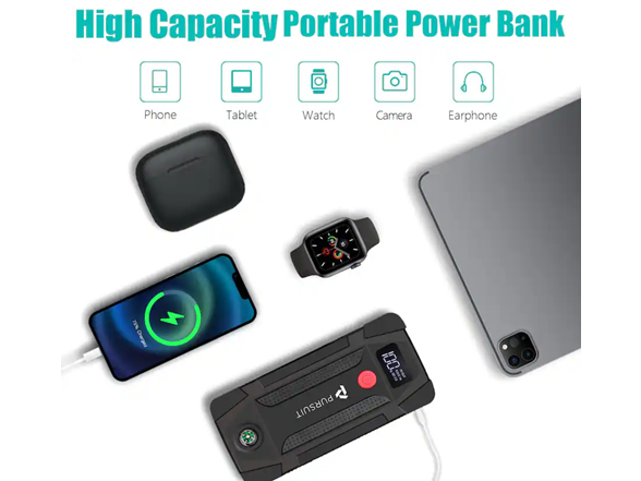 Pursuit 1000A Jump Starter & Power Bank