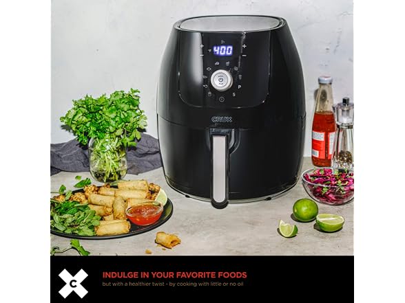 CRUX 6 Qt Digital Air Fryer