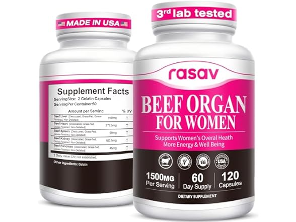 Beef Organ Supplement for Women