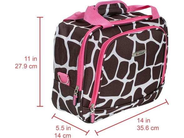 Rockland 2Pc Giraffe Softside Luggage Set