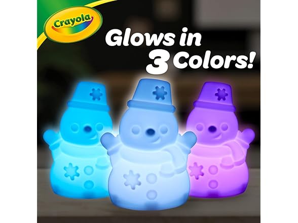Crayola Light Ups Santa and Snowman Bundle