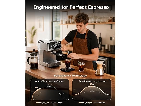 ecozy 4-in-1 Espresso & Cold Brew