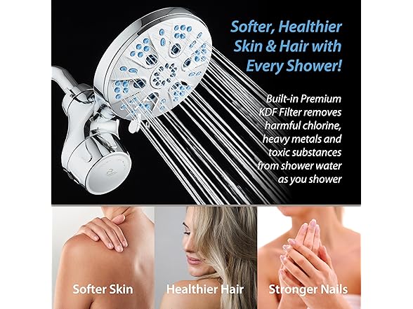 High Pressure Rain Shower Head w Filter