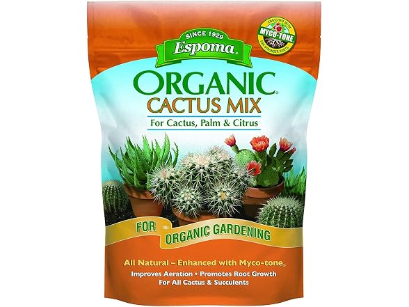 Espoma Organic Cactus Potting Mix